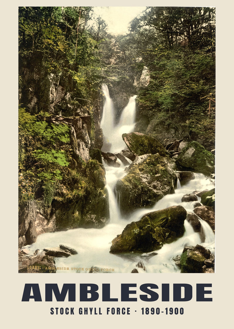 Stock Ghyll Force, Ambleside — 1890–1900
