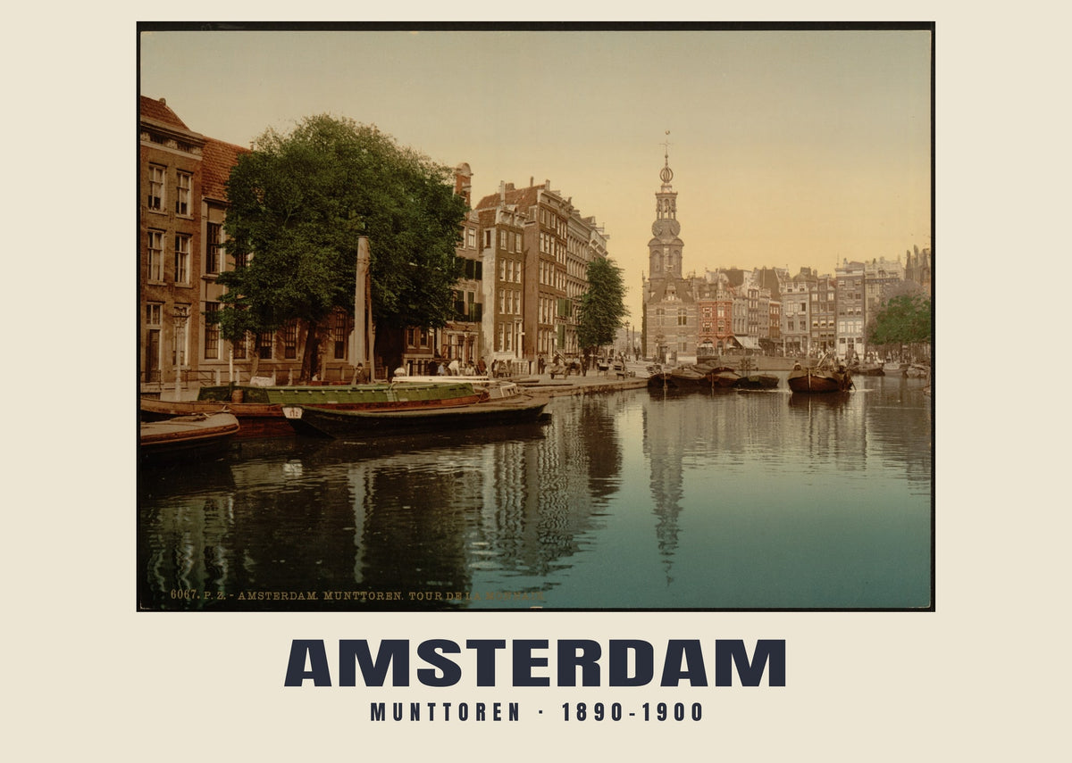 Munttoren, Amsterdam, 1890–1900