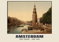 Oude Schans, Amsterdam, 1890–1900 heritage photograph