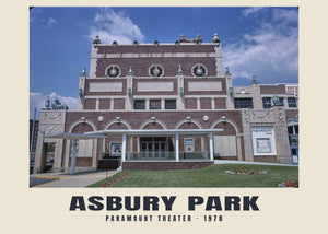 Paramount Theater, Asbury Park, New Jersey — 1978 · Lámina de fotografía histórica