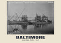 B&O coal pier, Baltimore, 1917 heritage photograph