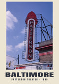 Patterson Theater, Baltimore, 1995 — Stampa fotografica storica