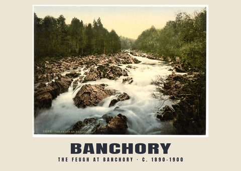 La Feugh à Banchory, v. 1890–1900 Tirage patrimonial