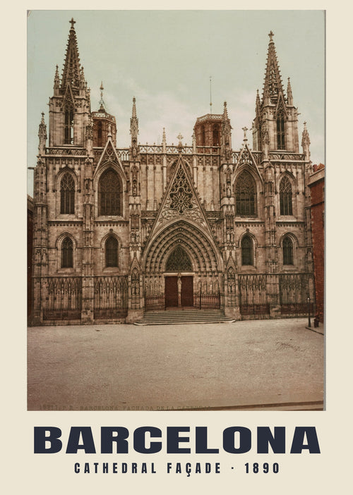 Catedral de Barcelona, Barcelona, 1890