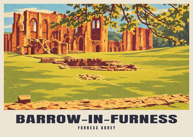 Furness Abbey, Barrow-in-Furness Poster