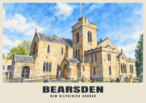 New Kilpatrick Church, Bearsden Poster