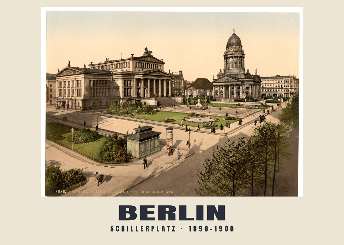 Schillerplatz, Berlin, 1890–1900