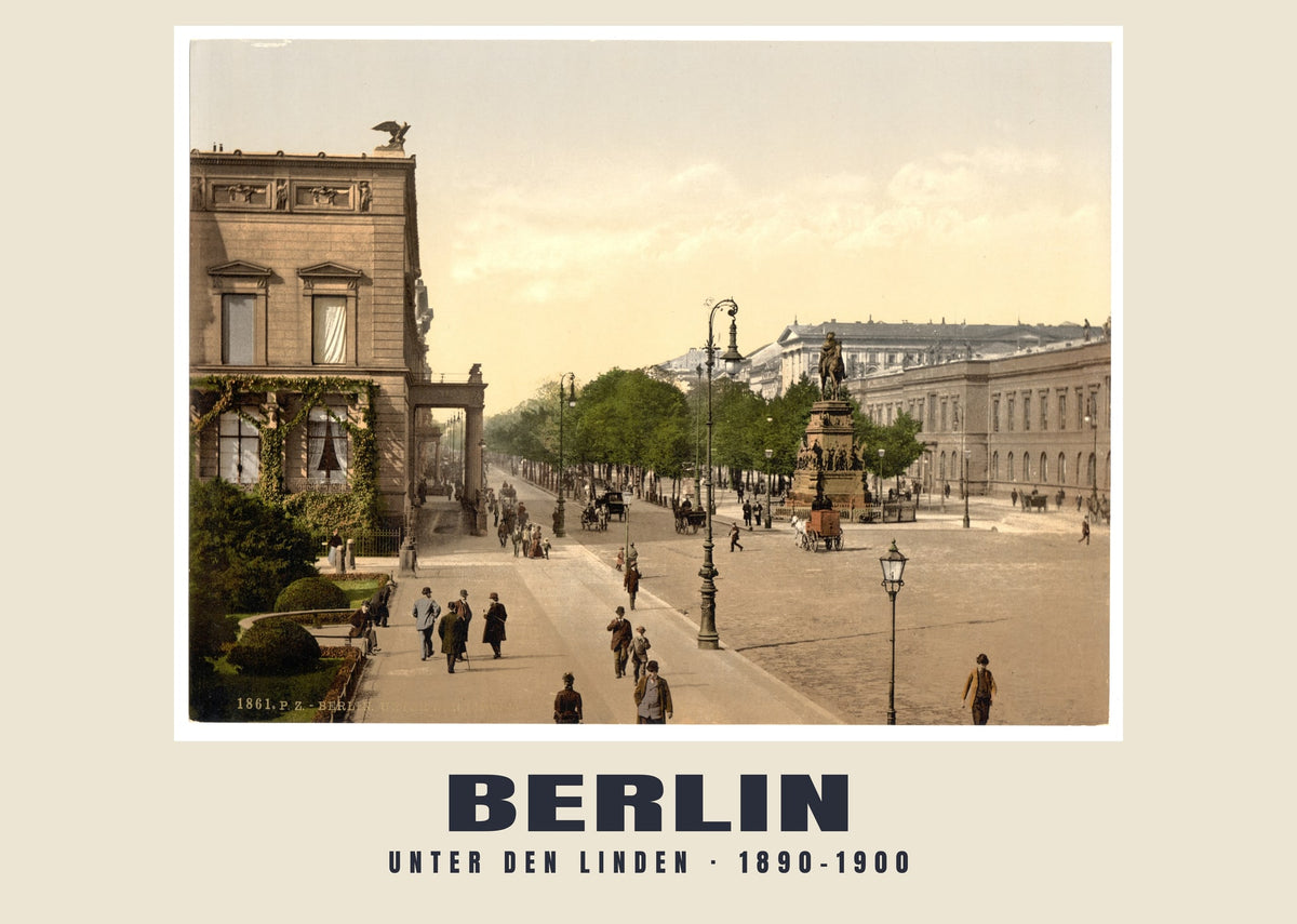 Unter den Linden, Berlin, 1890–1900