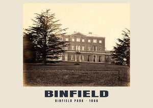 Binfield Park, 1866 Heritage Print