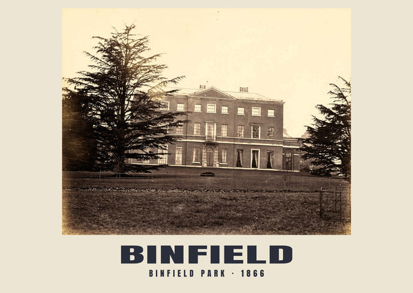 Binfield Park, 1866 Heritage Print