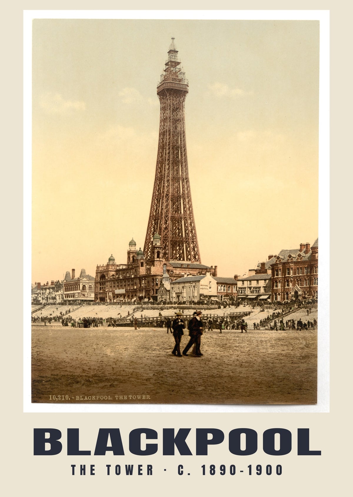The Tower, Blackpool, c. 1890–1900 heritage photograph