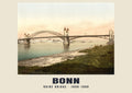 Rheinbrücke, Bonn, 1890–1900