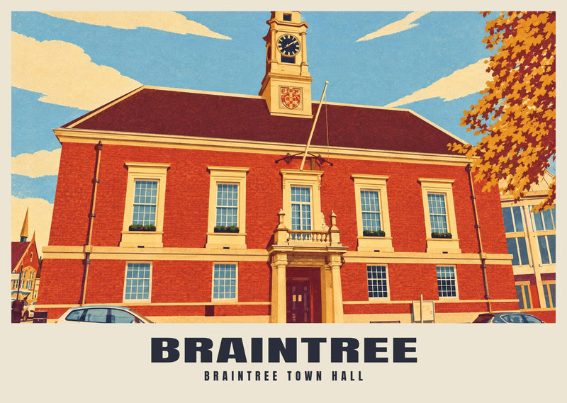 Braintree Town Hall Poster