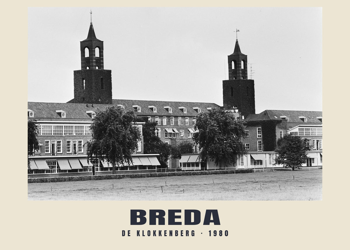 De Klokkenberg, Breda, 1980 heritage photograph