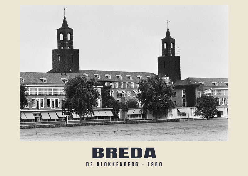 De Klokkenberg, Breda — 1980 · Lámina de fotografía histórica