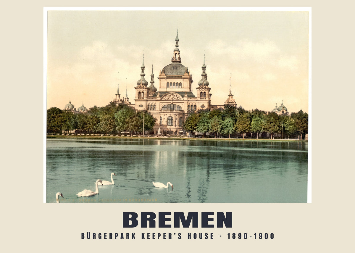Parkwächterhaus im Bürgerpark, Bremen, 1890–1900