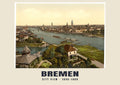 Vista de la ciudad, Bremen, 1890–1900