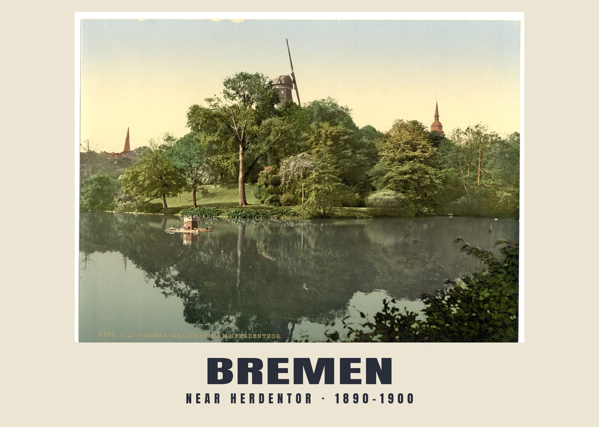 Bij de Herdentor, Bremen, 1890–1900