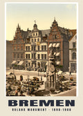 Pomnik Rolanda, Bremen, 1890–1900