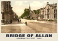 Henderson Street West, Bridge of Allan, 1890s heritage photograph
