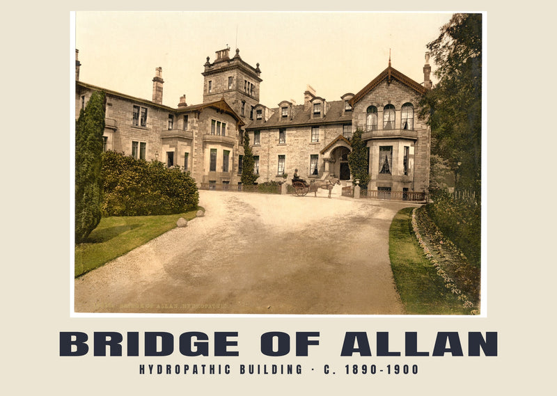 Hydropathic Building, Bridge of Allan, c. 1890–1900 Heritage Print