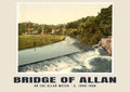 On the Allan Water, Bridge of Allan, c. 1890–1900 heritage photograph