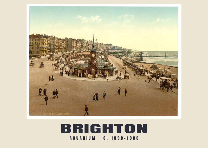 Aquarium, Brighton, ca. 1890–1900 Kunstdruck