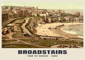 From the Gardens, Broadstairs, 1890s heritage photograph