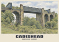 Cadishead Viaduct poster, British Heritage style