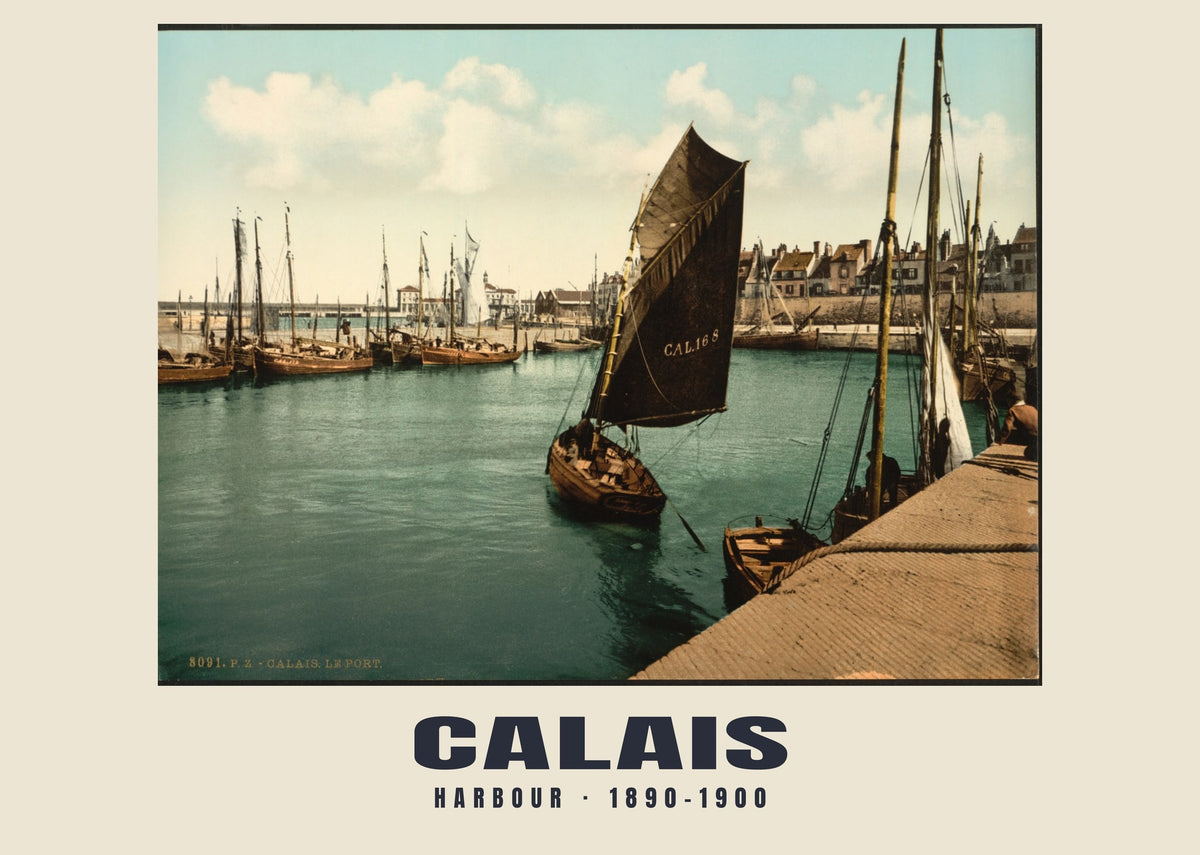 Port, Calais, 1890–1900