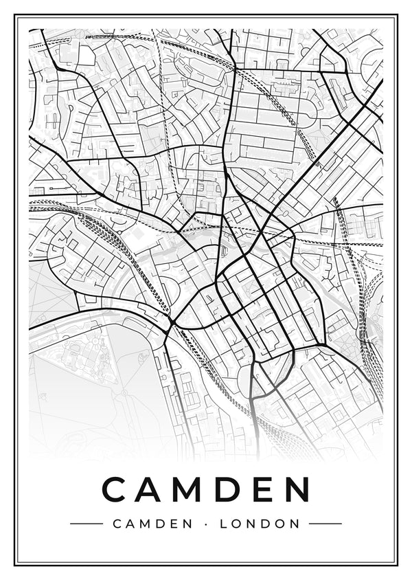 Camden Street Map Poster