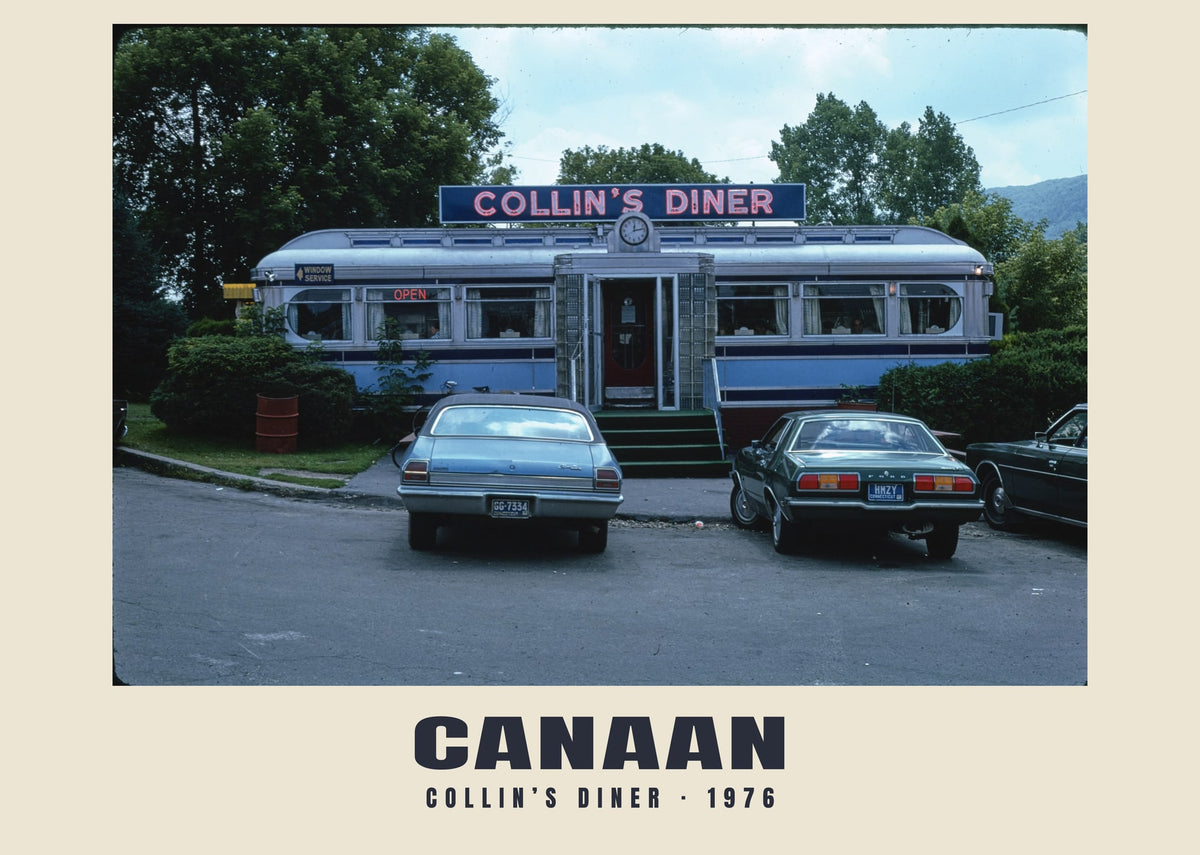 Collin’s Diner, Canaan, Connecticut, 1976