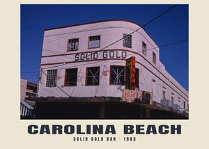 Solid Gold Bar, Carolina Beach, North Carolina — 1985 · Wydruk historycznej fotografii