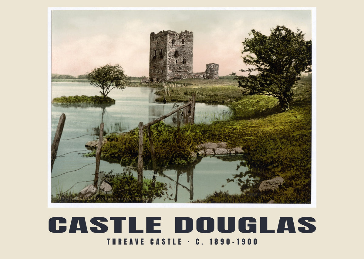 Threave Castle, Castle Douglas, c. 1890–1900 heritage photograph