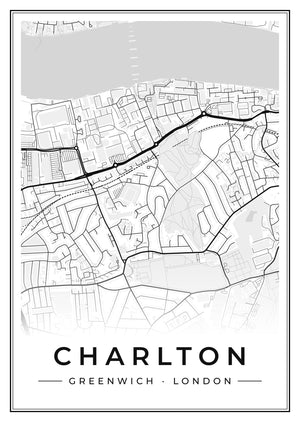 Charlton Street Map Poster