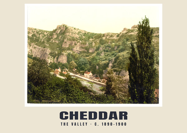 The Valley, Cheddar, ca. 1890–1900 Heritage Print
