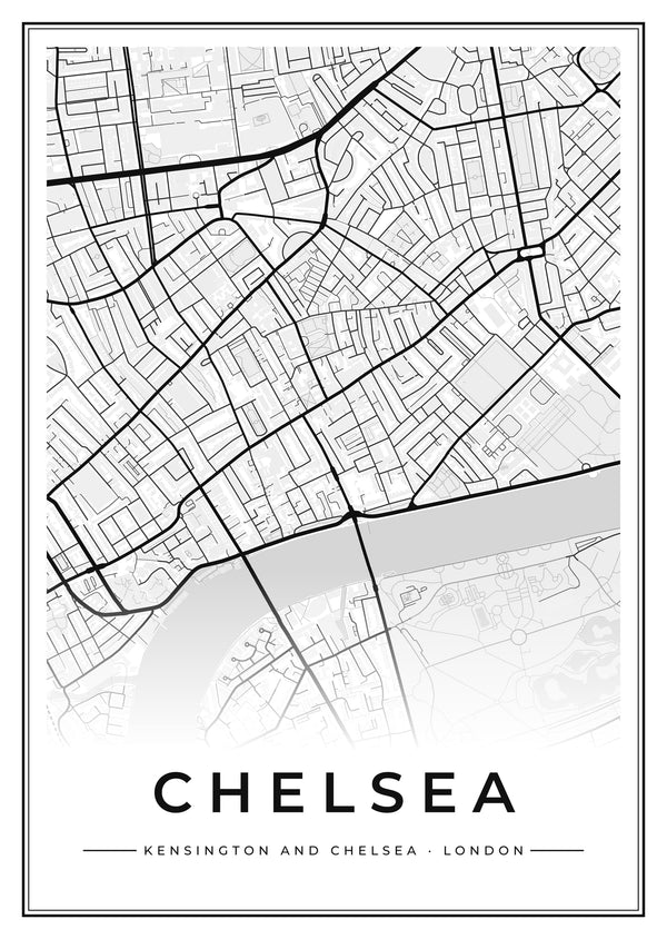 Chelsea Street Map Poster