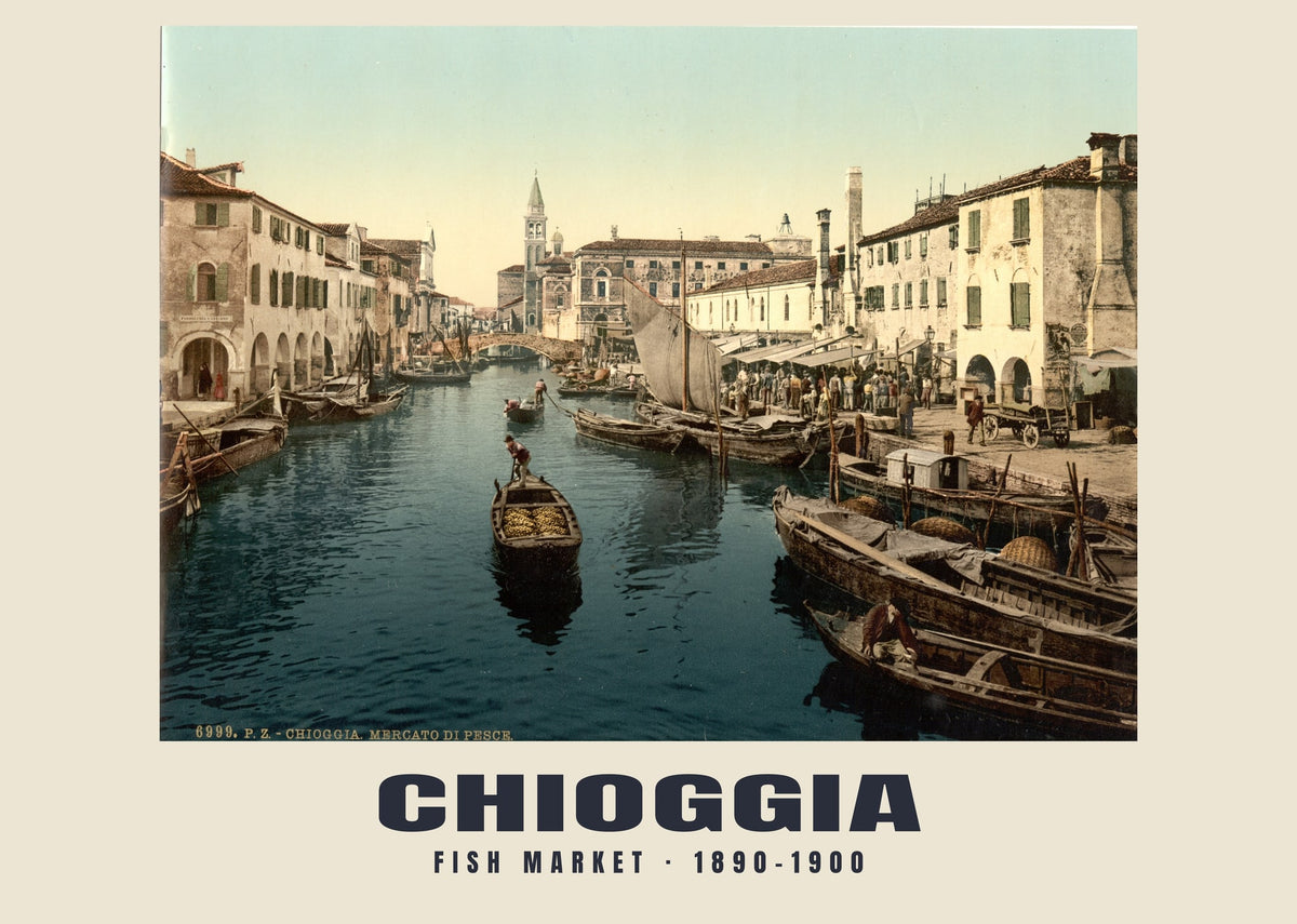Mercato del Pesce, Chioggia, 1890–1900