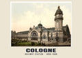 Estación de tren, Colonia, 1890–1900