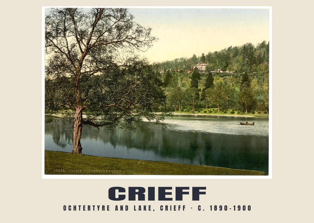 Ochtertyre and Lake, Crieff, c. 1890–1900 Heritage Print