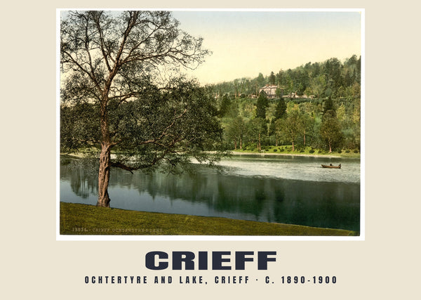 Ochtertyre und See, Crieff, ca. 1890–1900 Heritage-Druck