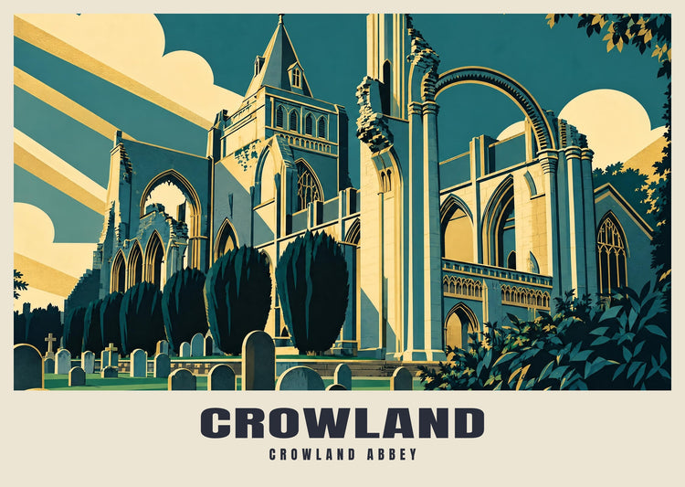 Crowland Abbey Poster