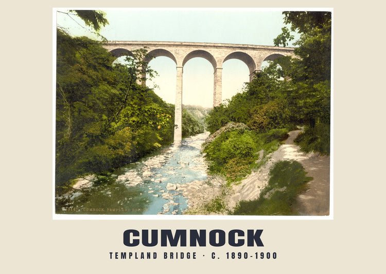 Templand Bridge, Cumnock, c. 1890–1900 Heritage Print
