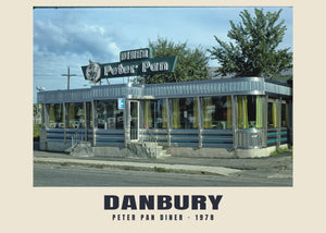 Peter Pan Diner, Danbury, Connecticut — 1978 · Historic photograph print