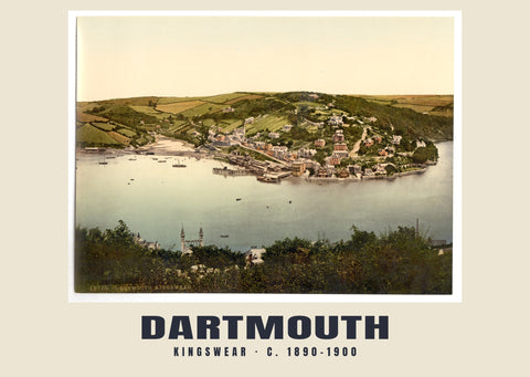 Kingswear, Dartmouth, ca. 1890–1900 Heritage Print