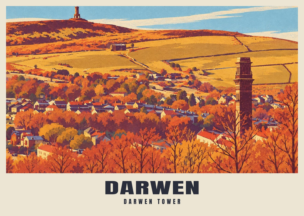 Darwen Tower Poster