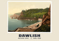 Bathing cove, Dawlish, c. 1890–1900 heritage photograph