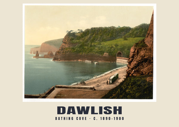Badbaai, Dawlish, ca. 1890–1900 Heritage Print