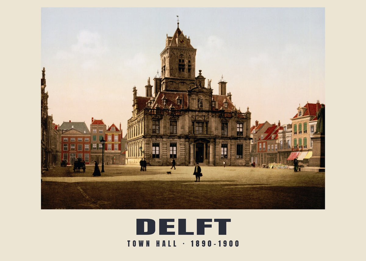 Stadhuis, Delft, 1890–1900