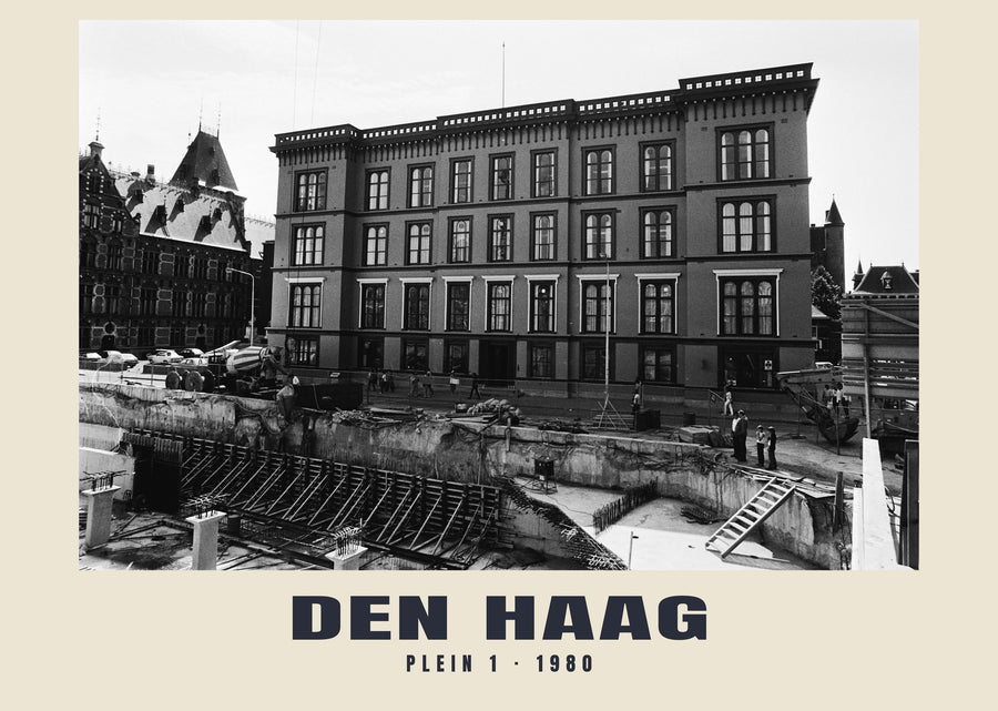 Plein 1, Den Haag — 1980 · Tirage photographique historique